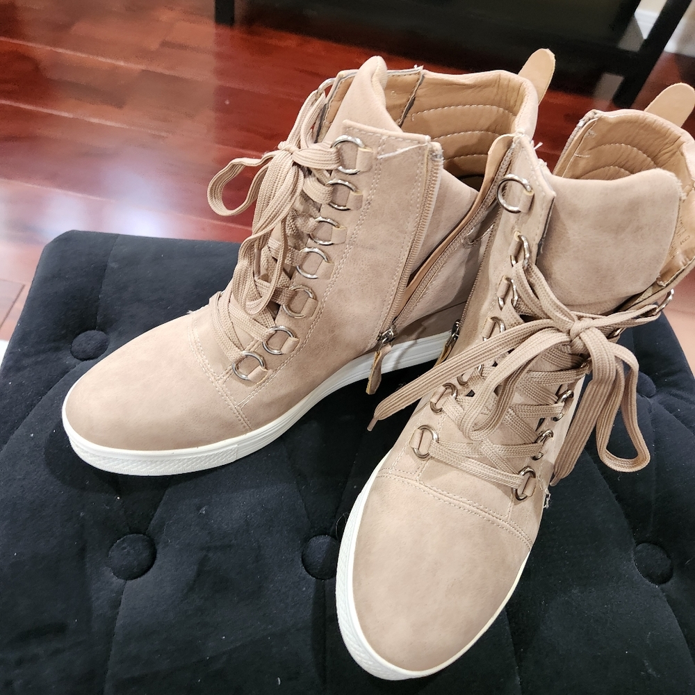 Tan Booties - Picture 2 of 4